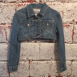 Cropped Jean Jacket